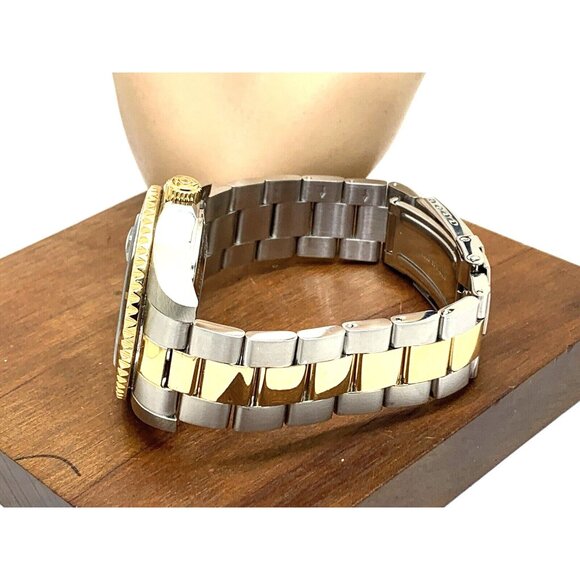 Invicta Men's Watch 36973 Pro Diver Automatic Black Dial Two Tone Steel 44mm - Picture 10 of 15